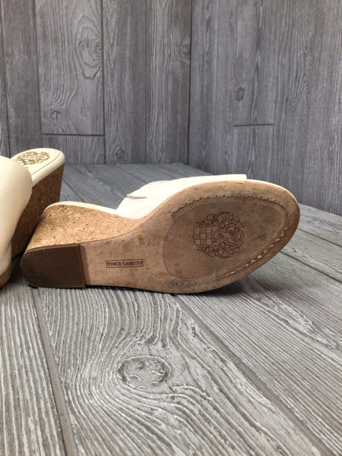 Vince Camuto Cork Wedges Size 8.5